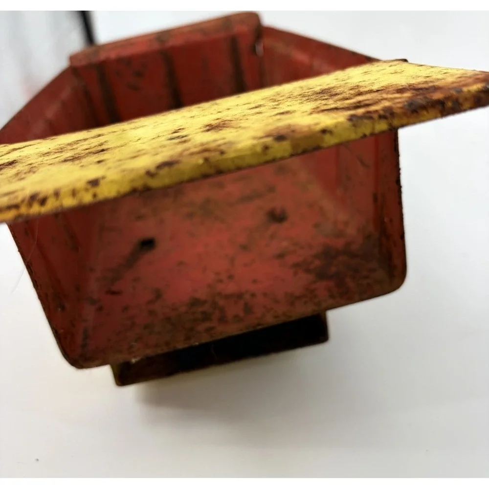 Vintage Wyandotte Pressed Steel Dump Truck for Parts Repair or Restoration